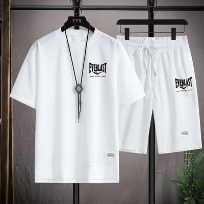 Men's summer Waffle set: