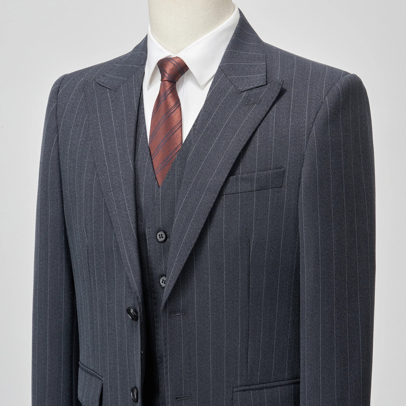 2025 Muscular Groom Suits US Sizes 3D Tailored Italian TR for Broad Shoulders Wedding & Business Set with Adjustable Trousers