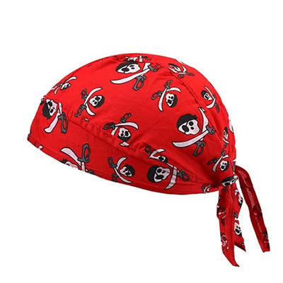 1Pcs Cycling Skull Pirate Cap Hat Bandana Head Wrap Breathable Helmet Liner Anti Sweat UV Sport Headband Scarf for Men and Women