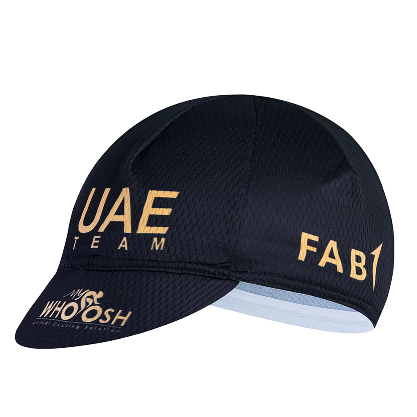 White 2025 UAE Cycling Hat MEN'S Summer Classic Cycling Caps Quick Dry BIG M Bike Mountain MTB Racing Bicycle Hat Under Helmet