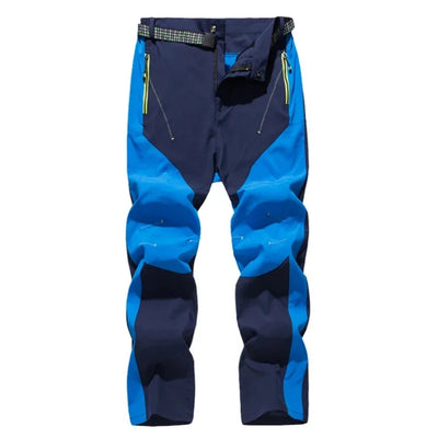 Outdoor Waterproof Hiking Jacket Sets Men Spring Breathable Hooded Coat Trekking Camping Climbing Quick-Drying Trousers Suit