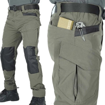 Cargo Pants Outdoor Multi-pocket Tactical Pants Ripstop Waterproof Trousers Male Wear-resistant Training Fishing Workwear Pant