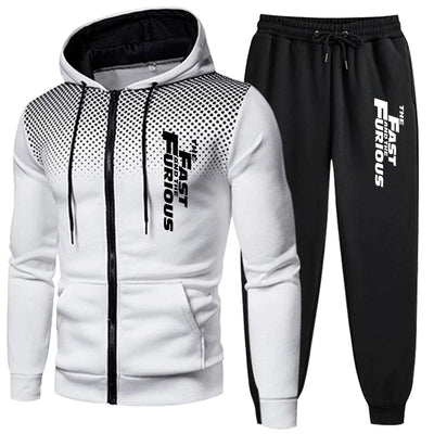 Hot Sale Men's Tracksuit Hooded Casual Single Piece Zipper Sweatshirt And Daily Single Sweatpants Comfort Outdoor Jogging Sports