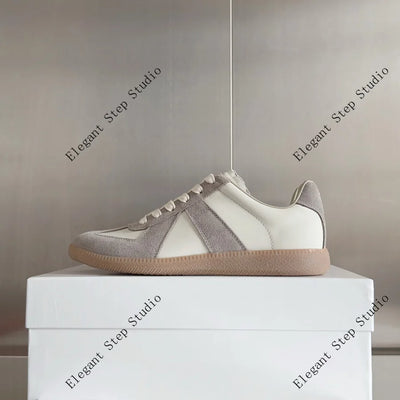 Unisex Shoes Low-top Sneakers Vintage Design Classic German Army Trainers