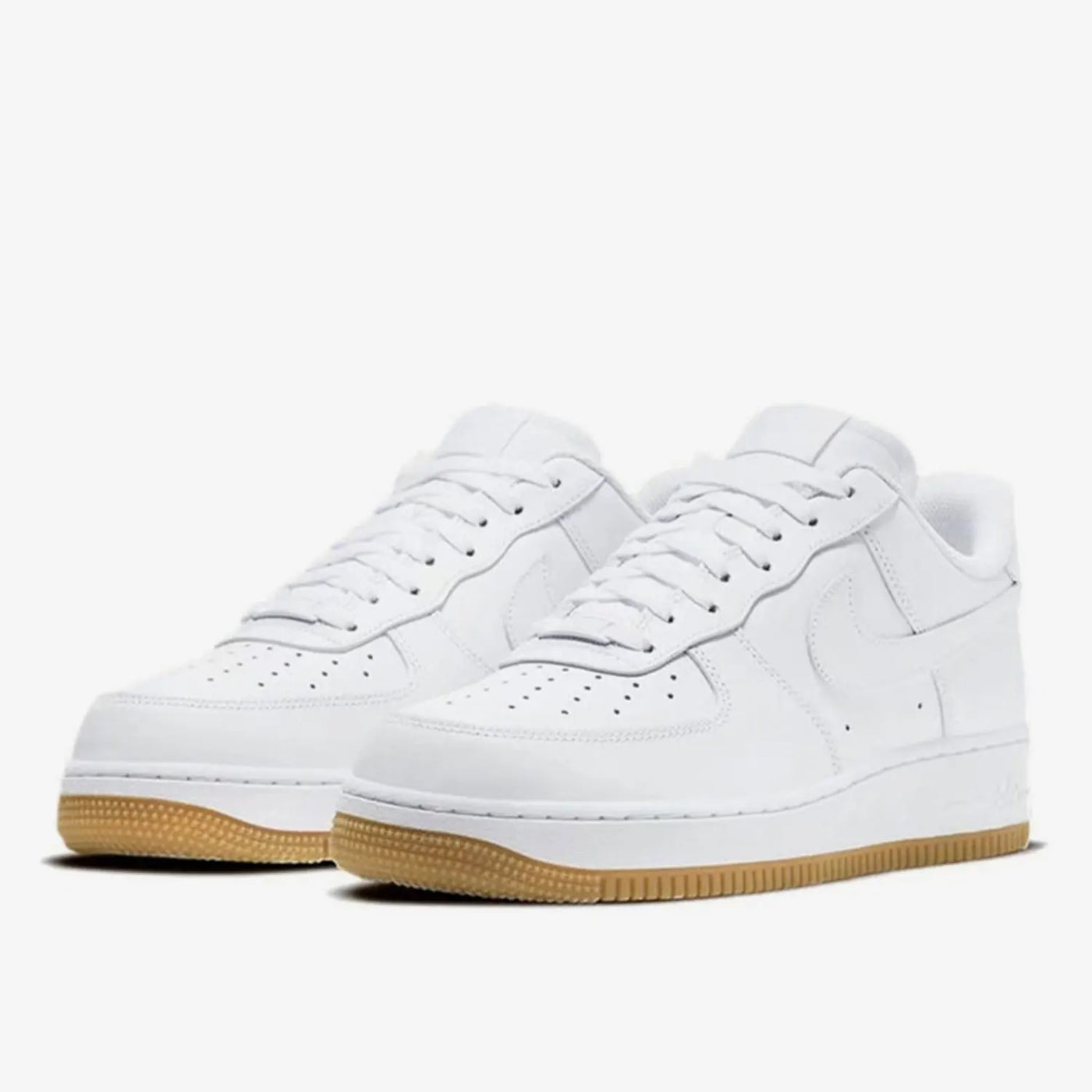 Nike official authentic 2024 spring new men's Air Force No.1 low top board shoes DJ2739-100