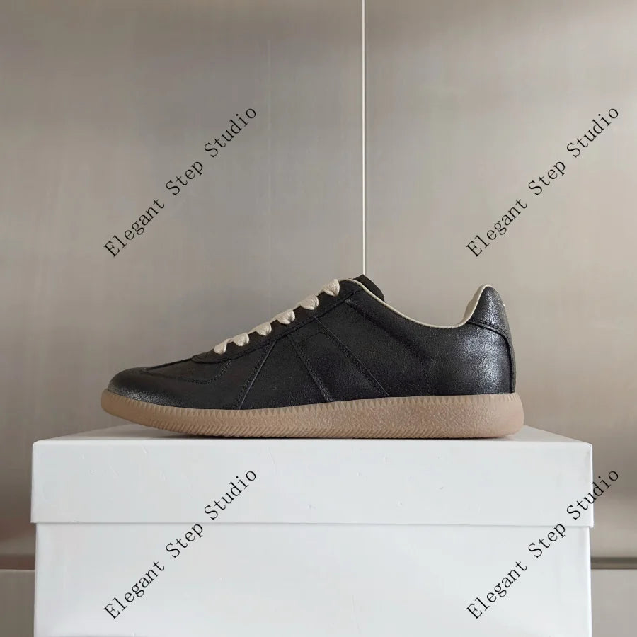 Unisex Shoes Low-top Sneakers Vintage Design Classic German Army Trainers