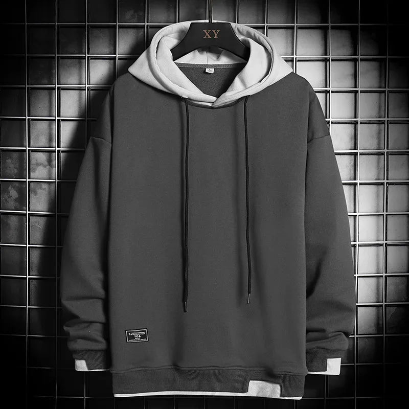 Men Hoodies Harajuku Hip Hop Sweatshirt Casual Oversized Hoodie Men Hooded Pullover Tops 2021 Mens Sportswear Hoodies Clothing