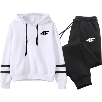 Hot Sales Women's Tracksuit Hoodies Stripe Casual Single Piece Sweatshirts and Daily Sweatpants Comfort Outdoor Jogging Sports