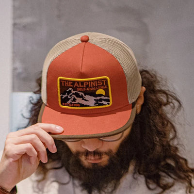 Maden Workwear American Retro Color Blo Flat Brim Baseball Cap Embroidered Breathable Me Dubill Hat ex Cap