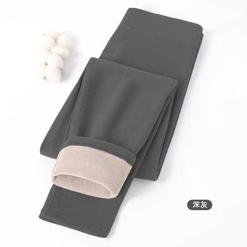 Winter Men Thermal Underwear Bottoms High Waist Skin-Friendly Fleece Thermo Tights Slim Pants elasticity Comfortable Long Johns