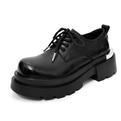 Men's Casual Business Leather Shoes Men Fashion Tassels Wedding Party Loafers Mens Classic Retro British Style Lace Up Flats