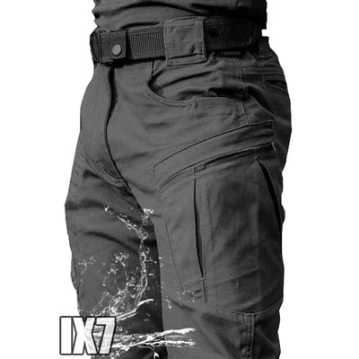 Men Cargo Pants Trousers Multi-pocket Waterproof Wear-resistant Casual Training Overalls Clothing Comfortable Breathable