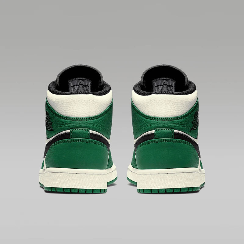 Nike genuine Air Jordan 1 AJ1 men's mid top cushioned sports basketball shoe 852542