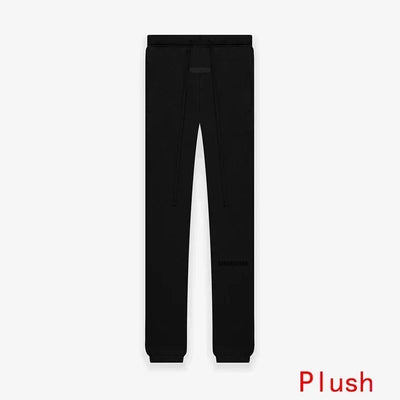 Season 8 Luxury Brand Men's Casual Pants Two Rows Flocked Letter Logo Top Quality Designer Brand Sweatpants
