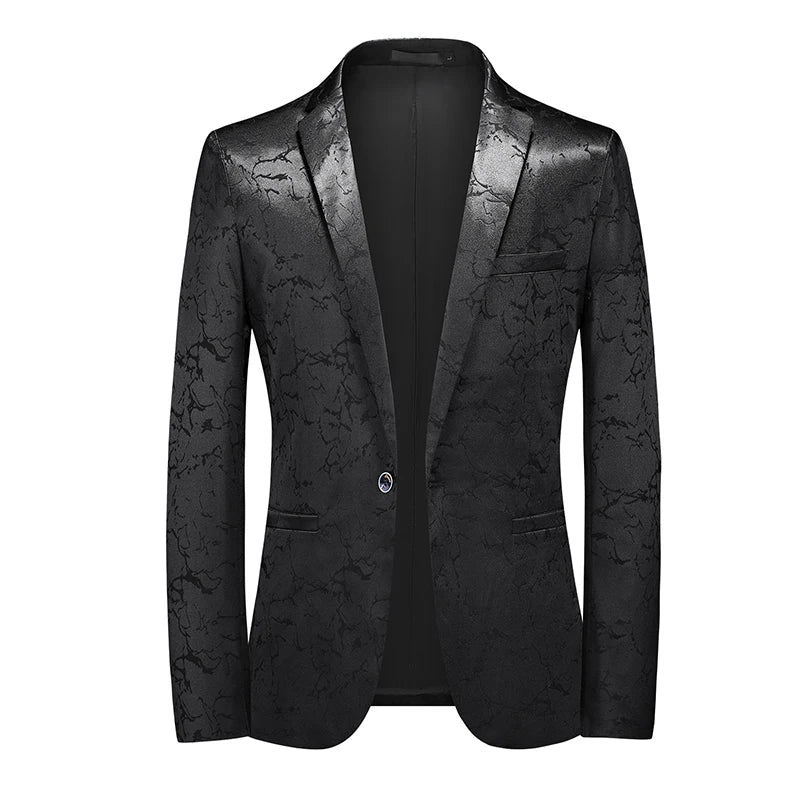 Mens Clothing 2022 Blaser Slim Masculino Wedding Party Dress Suits Jacket Homme Luxury Korean Men Blazer Hombre Elegante Moderno