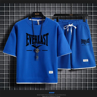 Men's summer Waffle set: