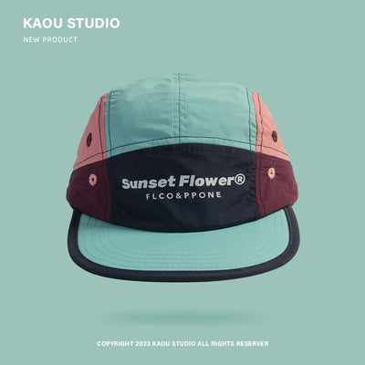 Street Hip-Hop Baseball Cap Men's and Women's Quick-Drying Thin Peaked Cap Wide Brim Sunshade