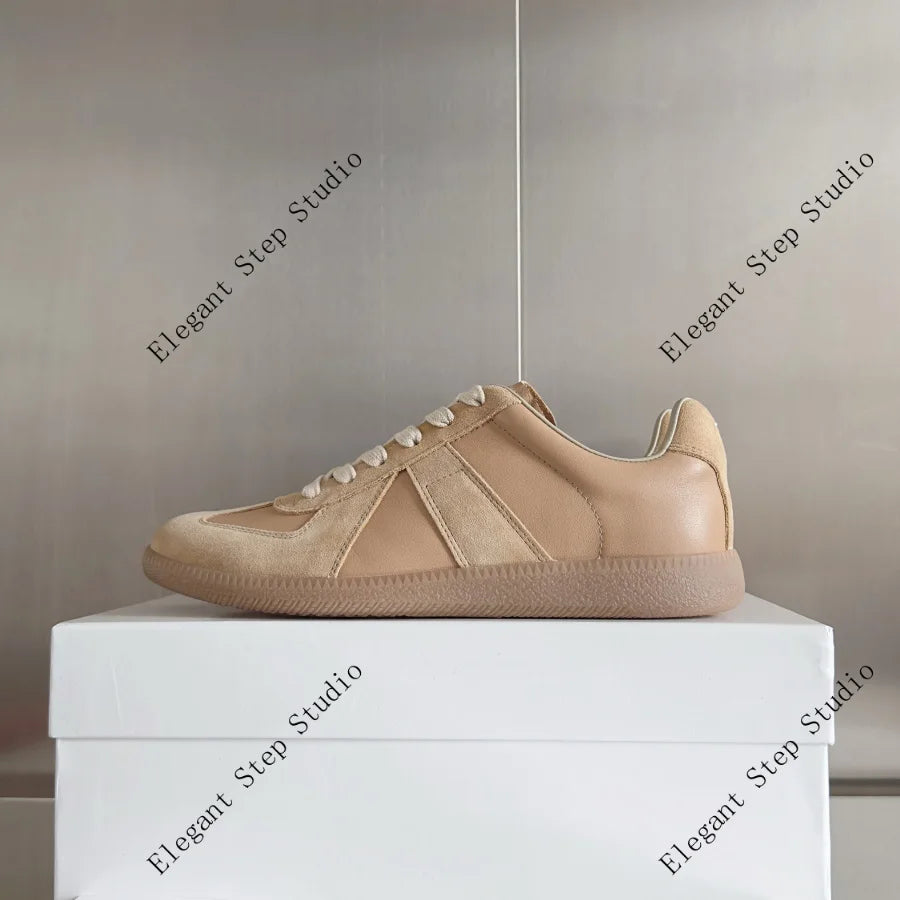 Unisex Shoes Low-top Sneakers Vintage Design Classic German Army Trainers