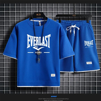 Men's summer Waffle set:
