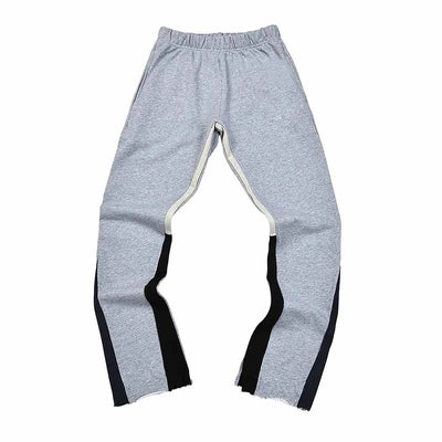 2025 GD Letter Printed Women Men Sweatpants Joggers LA Flare Splash-ink Side Striped Men Stretch Waist Jogging Pants Trousers
