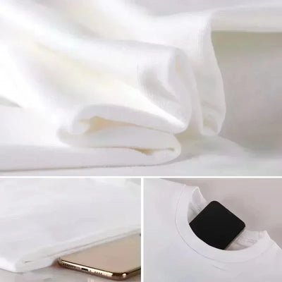 New Spring and Summer Cotton Crew Neck Top Letter Pattern Printing Trend Clothing Men's Light Luxury Short-sleeved T-shirt Women