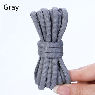 1Pair Oval Shoe Laces Half Round Athletic Shoelaces for Running Sneakers Laces Shoes Strings Durable without Fading Shoelace