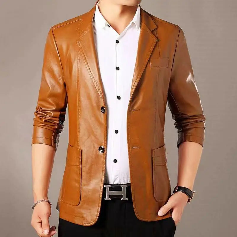 Coats Spring Autumn Man Dress Suits and Blazers High Quality Luxury Designer Clothes Handsome Gentleman Business Jacket for Men