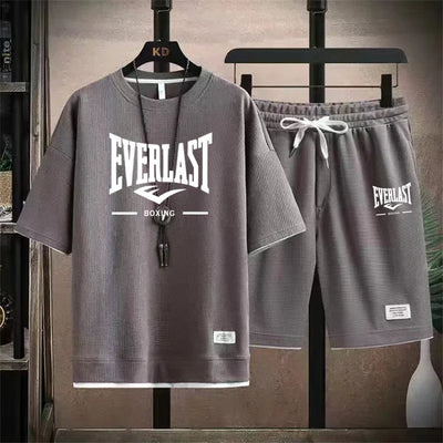 Men's summer Waffle set: