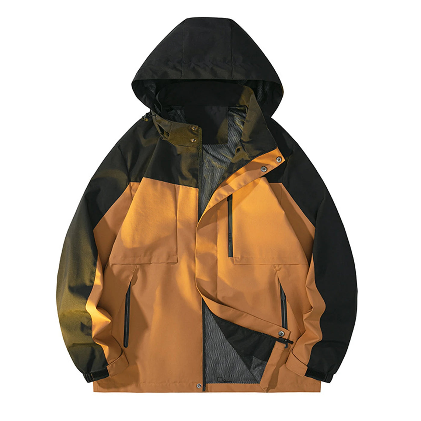 Men'S Assault Suit Casual Outdoor Hiking Suit Loose Sports Windbreaker Windproof And Splash Proof Jacket For Daily Wear