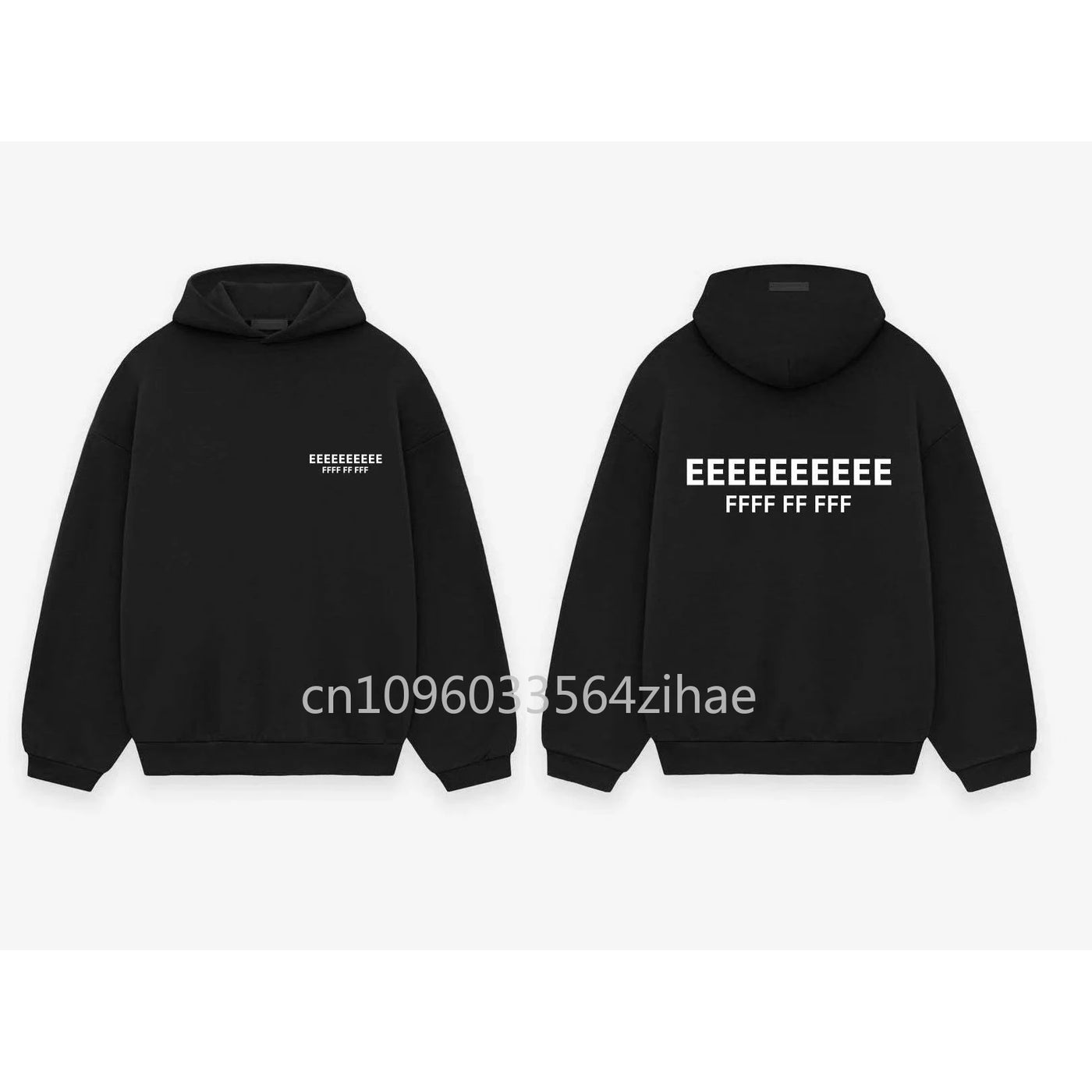 FW25 Luxury Design Men's Hoodies Chest Back Silicone Letter Logo Hoodies Designer Brand Men's Oversized Sports Tracksuits