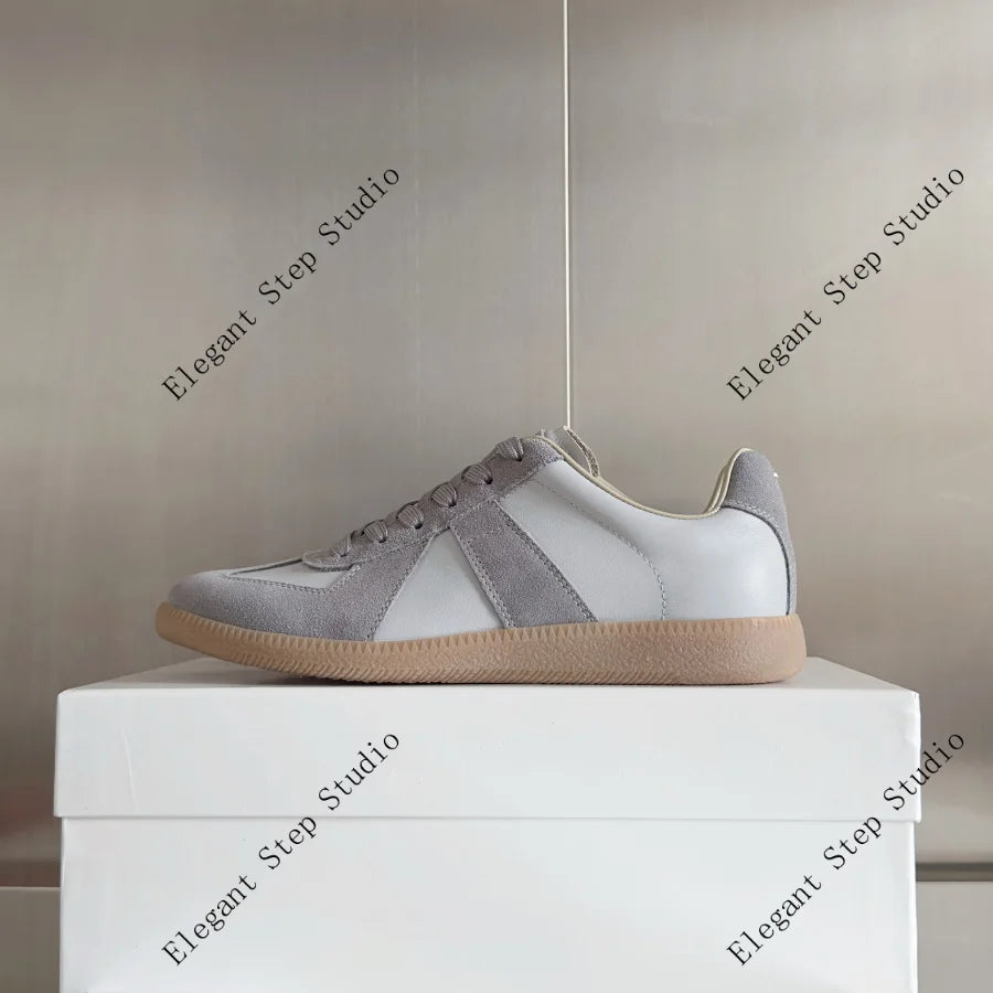 Unisex Shoes Low-top Sneakers Vintage Design Classic German Army Trainers