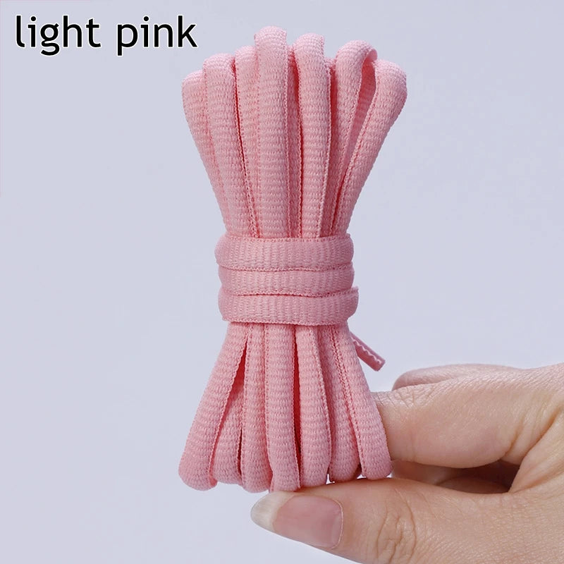 1Pair Oval Shoe Laces Half Round Athletic Shoelaces for Running Sneakers Laces Shoes Strings Durable without Fading Shoelace