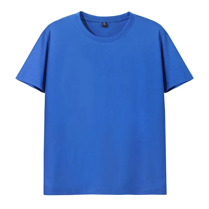 2025 MRMT Brand New Mens T-shirts 100% Combed Cotton Round Neck Men T-shirts Simple Loose Drop Shoulder Man T-Shirt For Male