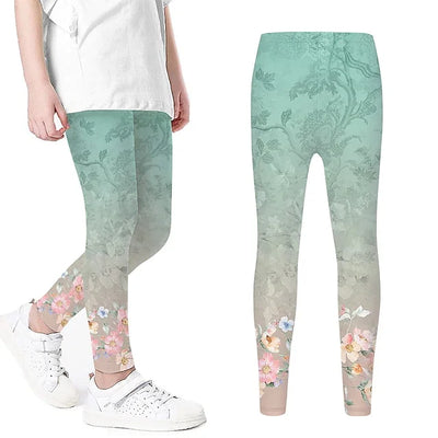 Children's Clothing LaceLeggings Personal Fashion Printing Pants