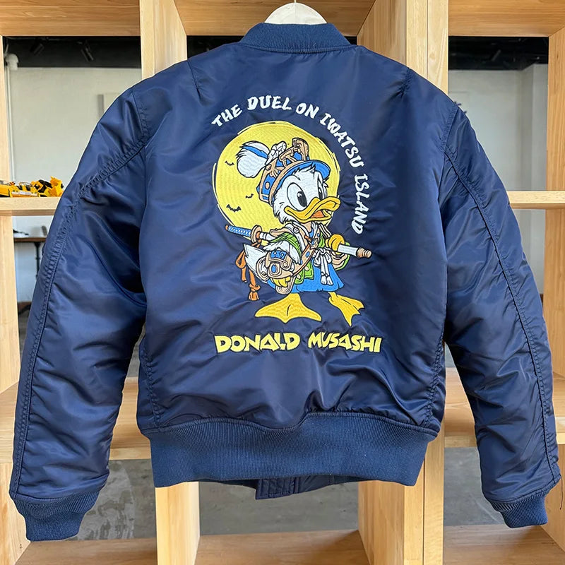 Supzoom New Arrival Rib Sleeve Zipper Top Fashion Embroidery Loose Cardigan Casual Pilot Ins Bomber Baseball Jacket