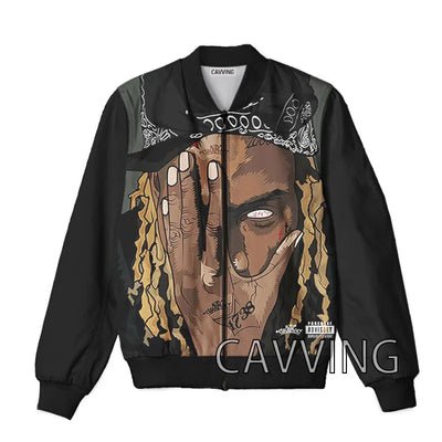 New Fashion Women/Men's  3D Print  Crips Gang   Zipper Bomber Jackets Men Overcoat Mens Coat Zip Up Jackets