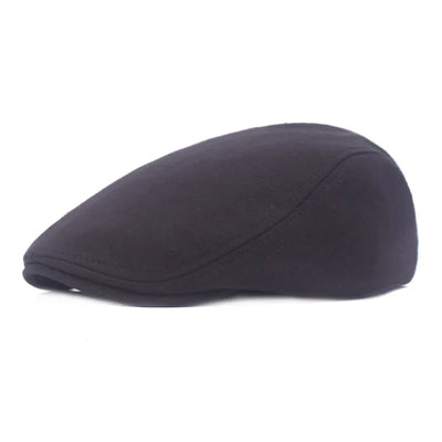 Solid Color Simple Felt Peaked Cap Women Men Autumn Newsboy Cap Dad Leisure Beret Caps Winter Warm Green Advance Hats