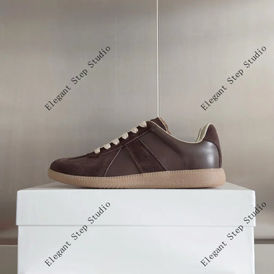 Unisex Shoes Low-top Sneakers Vintage Design Classic German Army Trainers